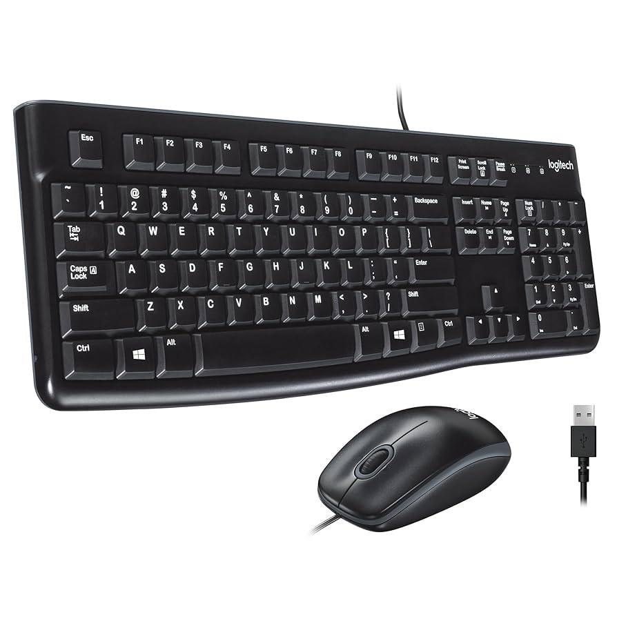 كيبورد وماوس LOGITECH WIRE MK120 - كيبورد + ماوس لوجيتك 3 KEYBOARD & MOUSE LOGITECH WIRE MK120 - كيبورد + ماوس لوجيتك - Image 3