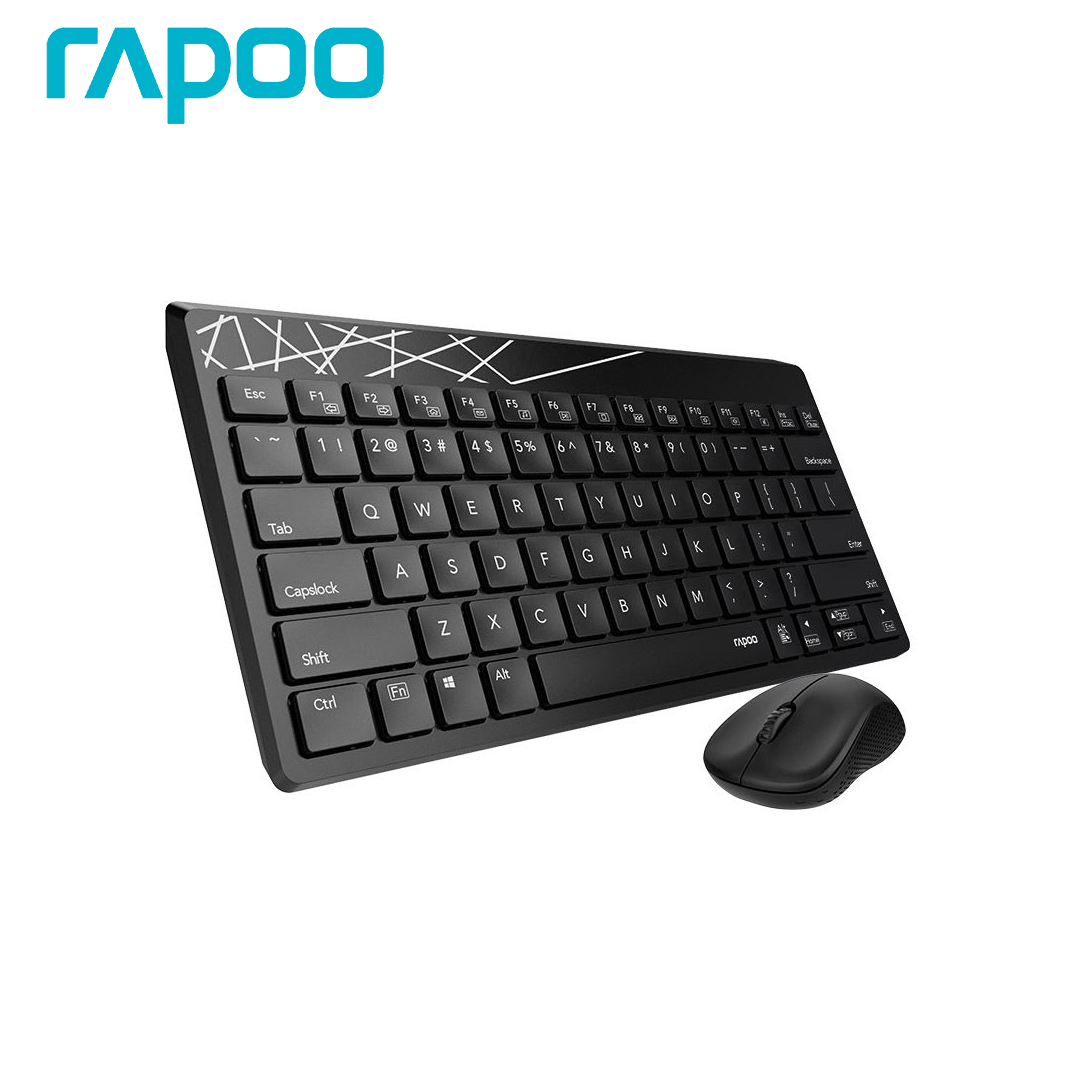 RAPOO 8000M MOUSE + KEYBOARD WIRELESS+ BLUETOOTH