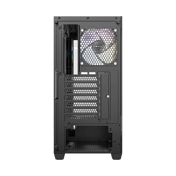 CASE ANTEC CX300 ARGB BLACK - كيس انتك 4 Antec CX300 ARGB Black mid-tower gaming case with panoramic tempered glass and ARGB fans