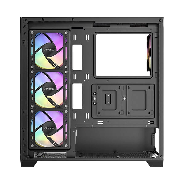 CASE ANTEC CX300 ARGB BLACK - كيس انتك 3 Antec CX300 ARGB Black mid-tower gaming case with panoramic tempered glass and ARGB fans