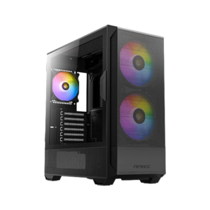 ANTEC NX416L NX416L mid-tower ATX gaming case with mesh front and ARGB fans