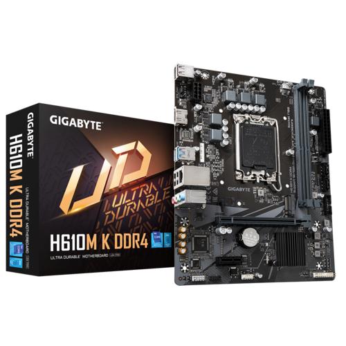 Motherboard GIGABYTE H610M K DDR4 – Intel LGA 1700 Socket - مذربورد 1 Motherboard GIGABYTE H610M K DDR4 – Intel LGA 1700 Socket - مذربورد
