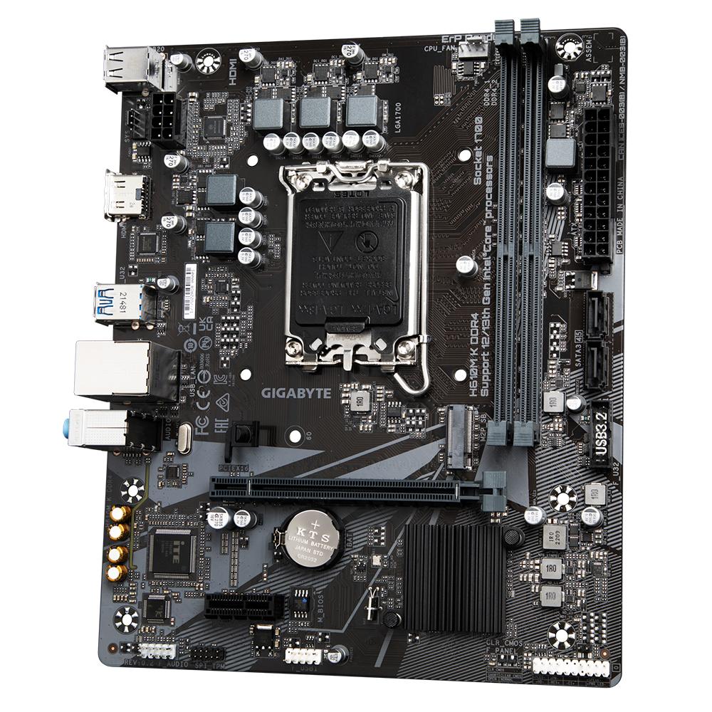 Motherboard GIGABYTE H610M K DDR4 – Intel LGA 1700 Socket - مذربورد 3 Motherboard GIGABYTE H610M K DDR4 – Intel LGA 1700 Socket - مذربورد - Image 3