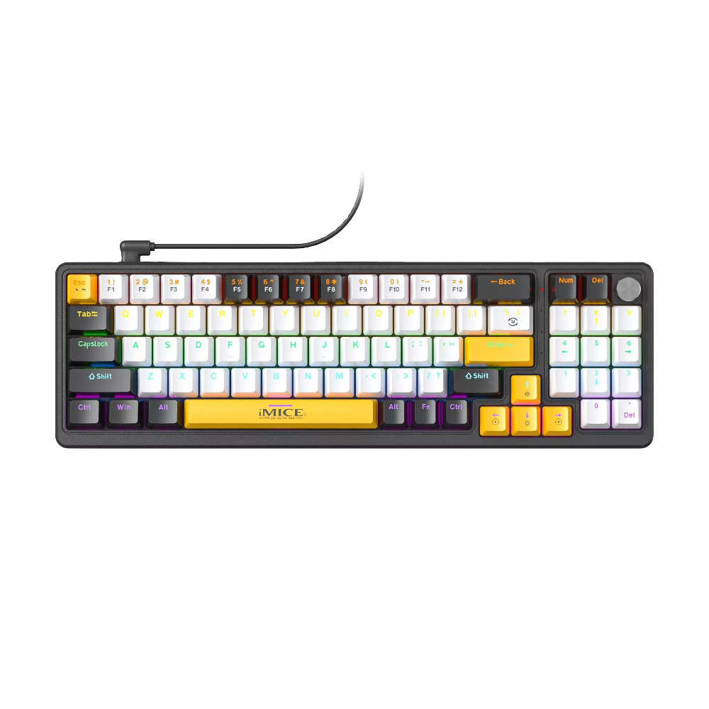IMICE GK-100 RGB Mechanical Gaming Keyboard (1) IMICE GK-100 Mechanical Keyboard