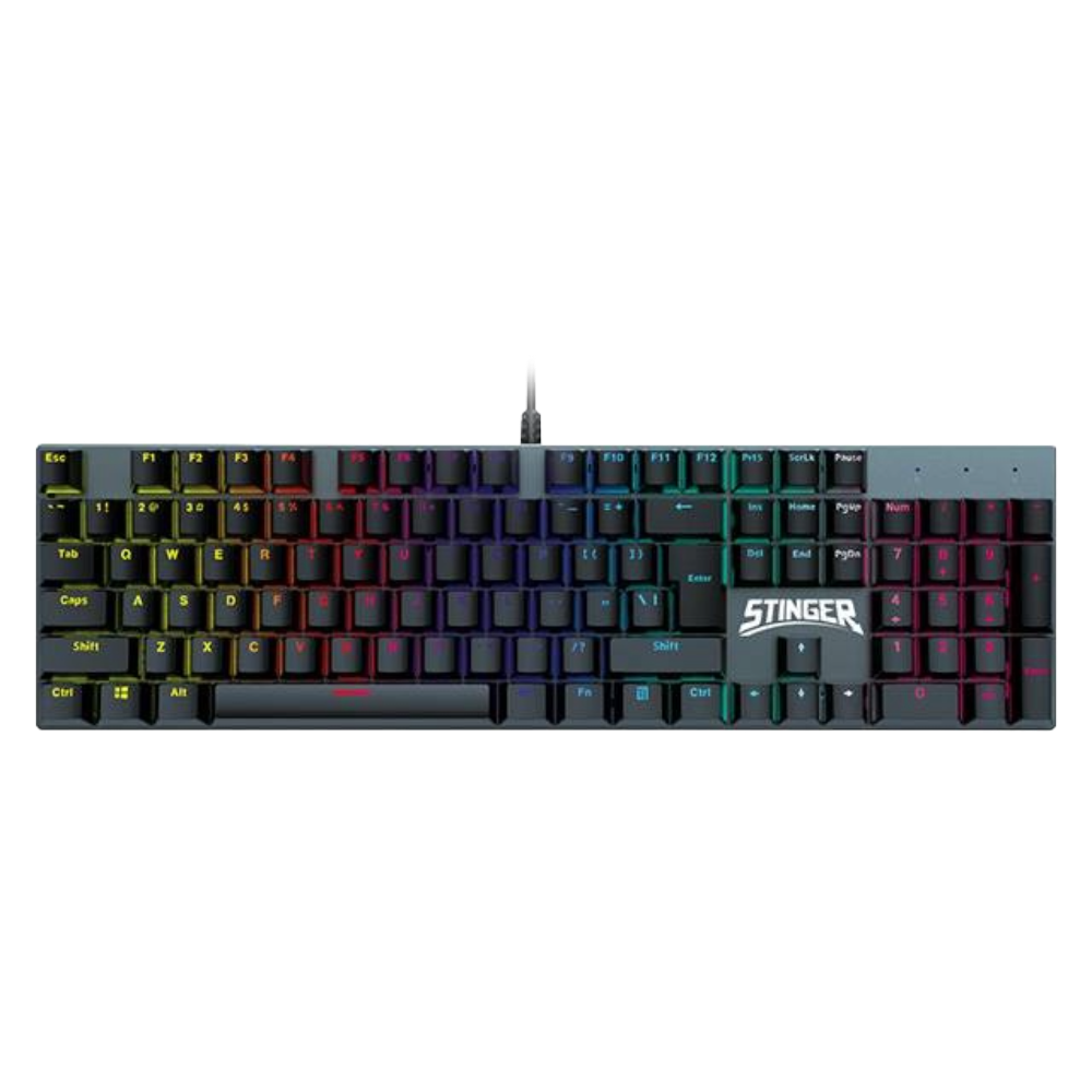 Keyboard Stinger S100 Mechanical RGB (2) Keyboard Stinger S100 Mechanical RGB (2)