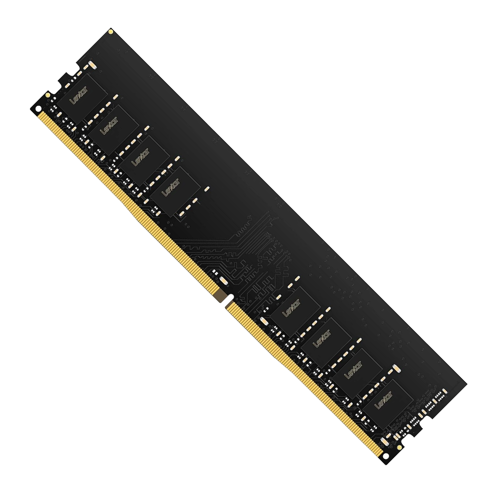 Lexar 8GB DDR4 2666MHz UDIMM desktop RAM module
