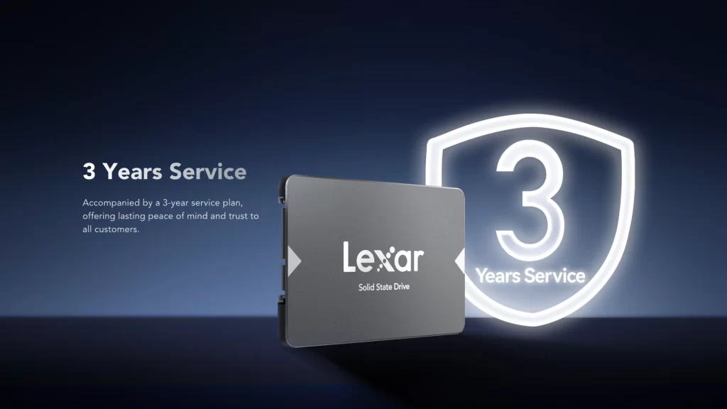 Lexar NS100 SATA SSD (4) Lexar NS100 SATA SSD