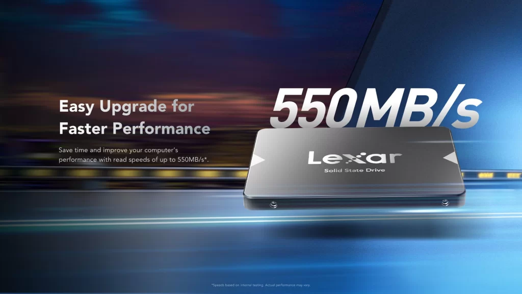 Lexar NS100 SATA SSD (5) Lexar NS100 SATA SSD