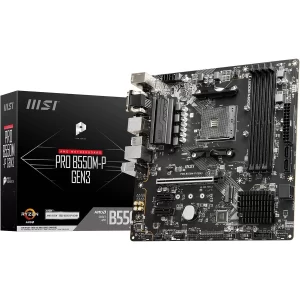 Motherboard MSI PRO B550M-P GEN3 – AMD AM4 - مذربورد
