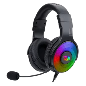 Redragon H350 Pandora RGB Wired Gaming Headset with 50mm Drivers and Detachable Microphone
