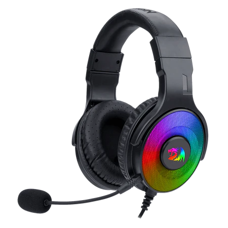 ReDragon PANDORA HEADSET H350 RGB USB - سماعات ريدراكون 1 Redragon H350 Pandora RGB Wired Gaming Headset with 50mm Drivers and Detachable Microphone