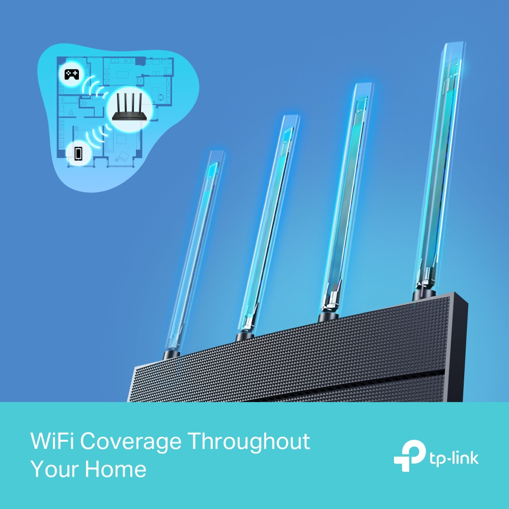 TP-Link Archer AX12 AX1500 Wi-Fi 6 Router (1) TP-Link Archer AX12 AX1500 Wi-Fi 6 Router (1)