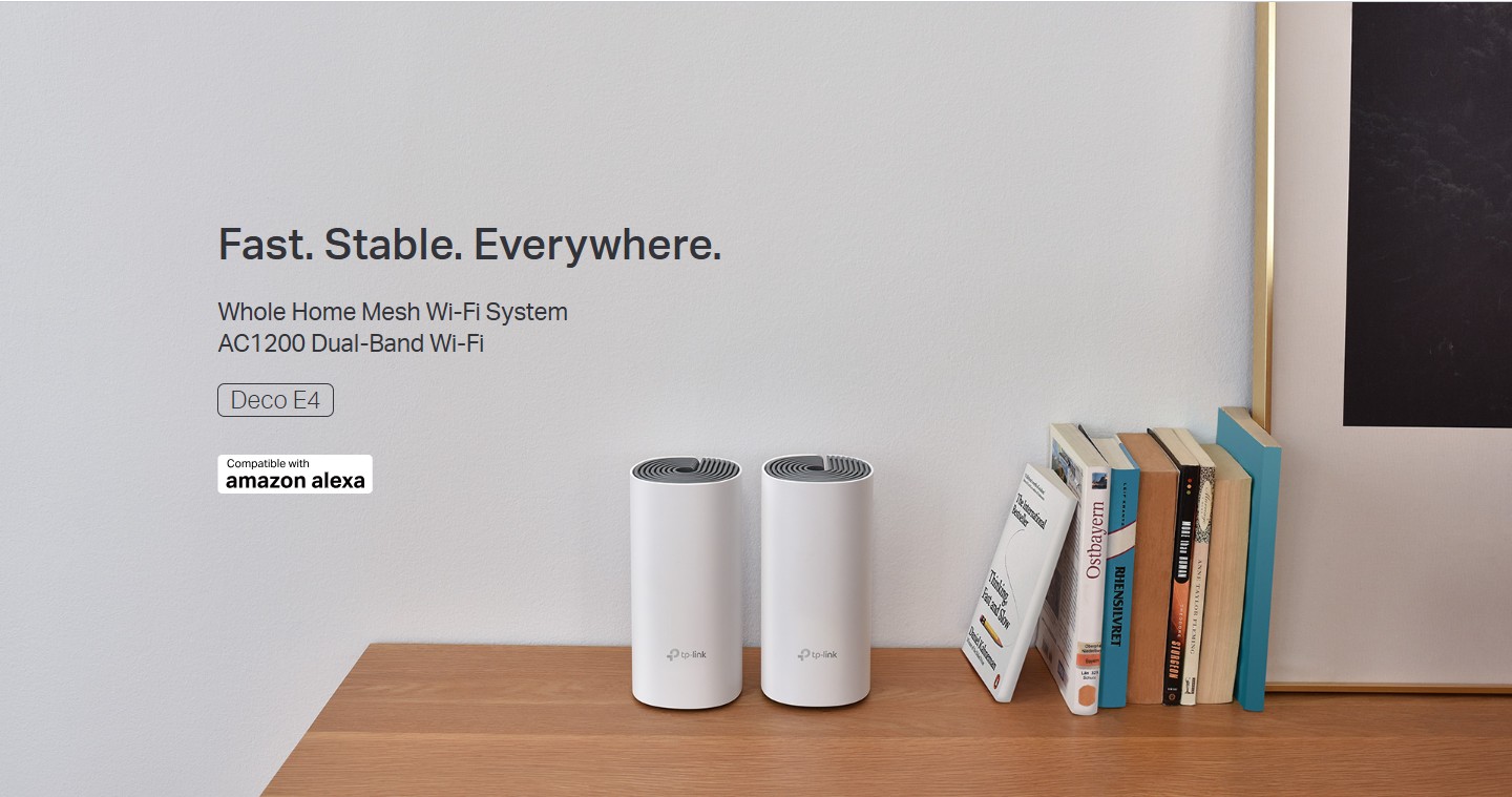TP Link Deco E4 AC1200 Whole Home Mesh Wi Fi System 2
