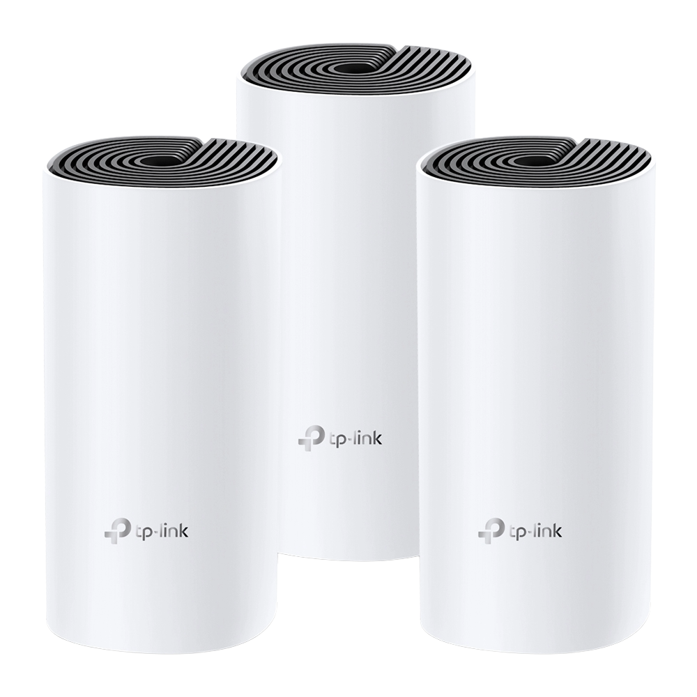 TP-Link Deco M4 AC1200 3 Pack Whole Home Mesh Wi-Fi System (1) TP-Link Deco M4 AC1200 3 Pack Whole Home Mesh Wi-Fi System (1)