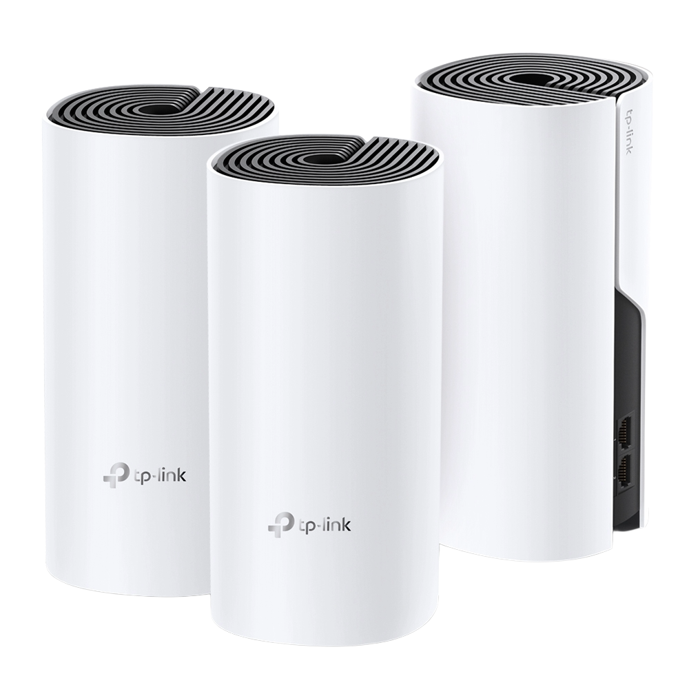 TP-Link Deco M4 AC1200 3 Pack Whole Home Mesh Wi-Fi System (2) TP-Link Deco M4 AC1200 3 Pack Whole Home Mesh Wi-Fi System (2)