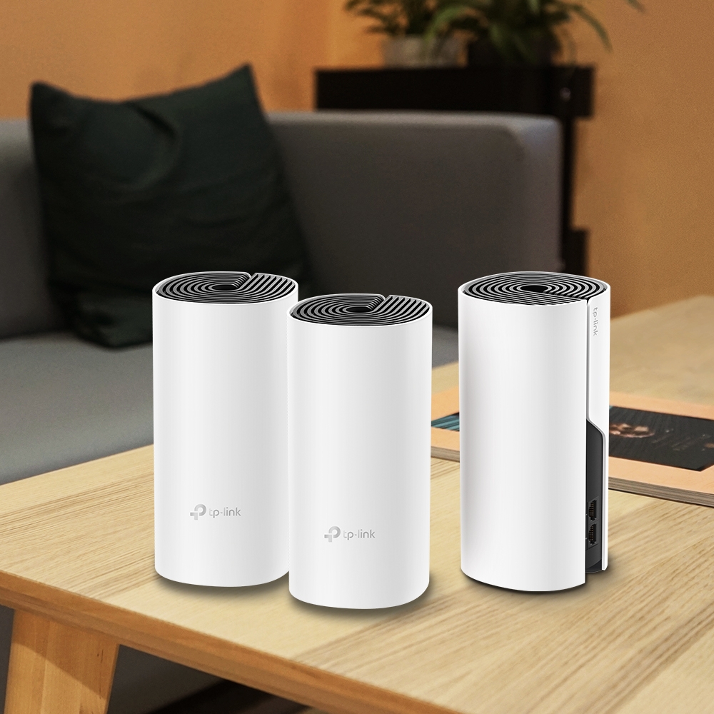 TP-Link Deco M4 AC1200 3 Pack Whole Home Mesh Wi-Fi System (3) TP-Link Deco M4 AC1200 3 Pack Whole Home Mesh Wi-Fi System (3)