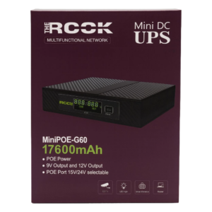 The Rock Mini DC UPS POE-G60 17600mAh