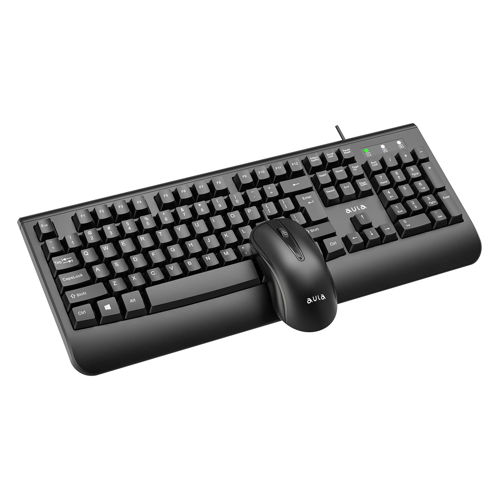 AULA AC102 WIRED Combo KEYBOARD AND MOUSE - ماوس + كيبورد 2 AULA AC102 WIRED Combo KEYBOARD AND MOUSE - ماوس + كيبورد - Image 2