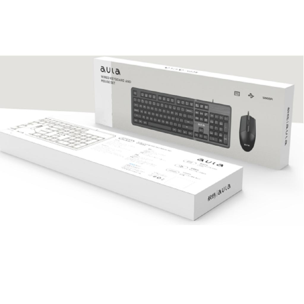 AULA AC102 WIRED Combo KEYBOARD AND MOUSE - ماوس + كيبورد 1 AULA AC102 WIRED Combo KEYBOARD AND MOUSE - ماوس + كيبورد