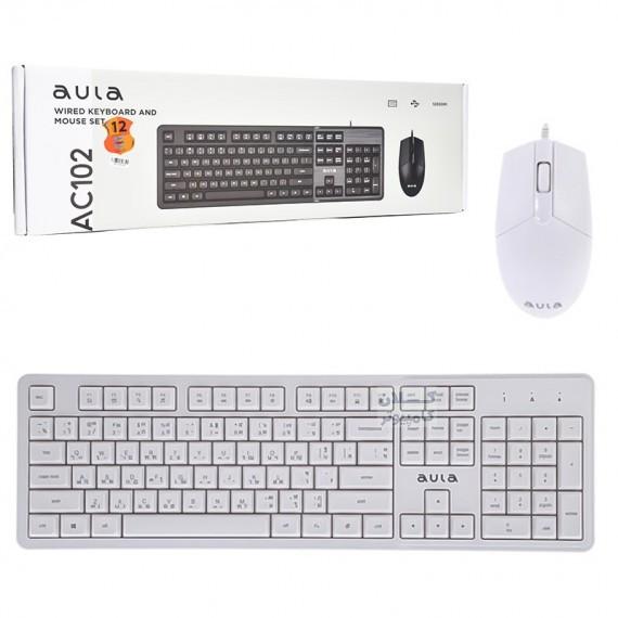 AULA AC102 WIRED Combo KEYBOARD AND MOUSE - ماوس + كيبورد 4 AULA AC102 WIRED Combo KEYBOARD AND MOUSE - ماوس + كيبورد - Image 4