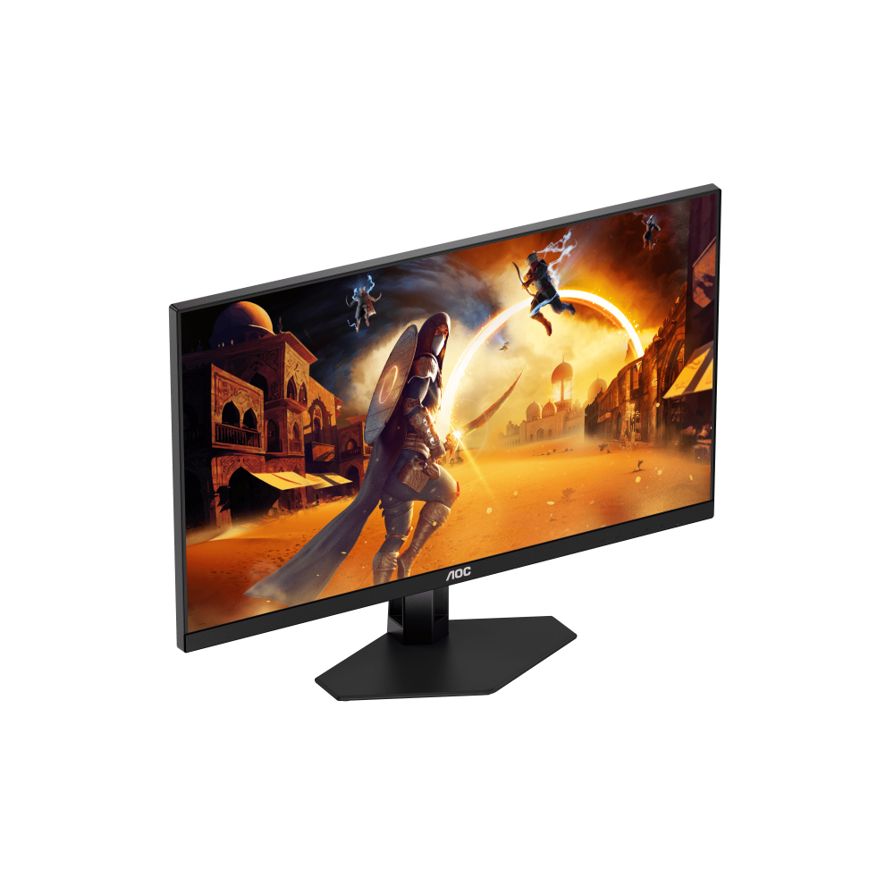 شاشة ألعاب AOC 24G4E سوداء FHD IPS 180 هرتز 0.5 مللي ثانية | شاشة اي او سي AOC 24G4E Black FHD IPS Gaming Monitor 180Hz 0.5ms | شاشة اي او سي - Image 2