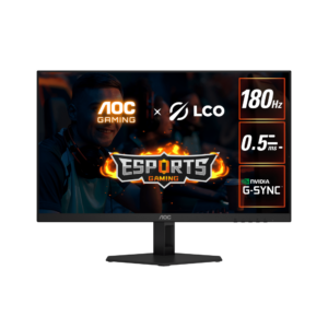 AOC 27G4E Black FHD Fast IPS Gaming Monitor 180Hz 0.5ms
