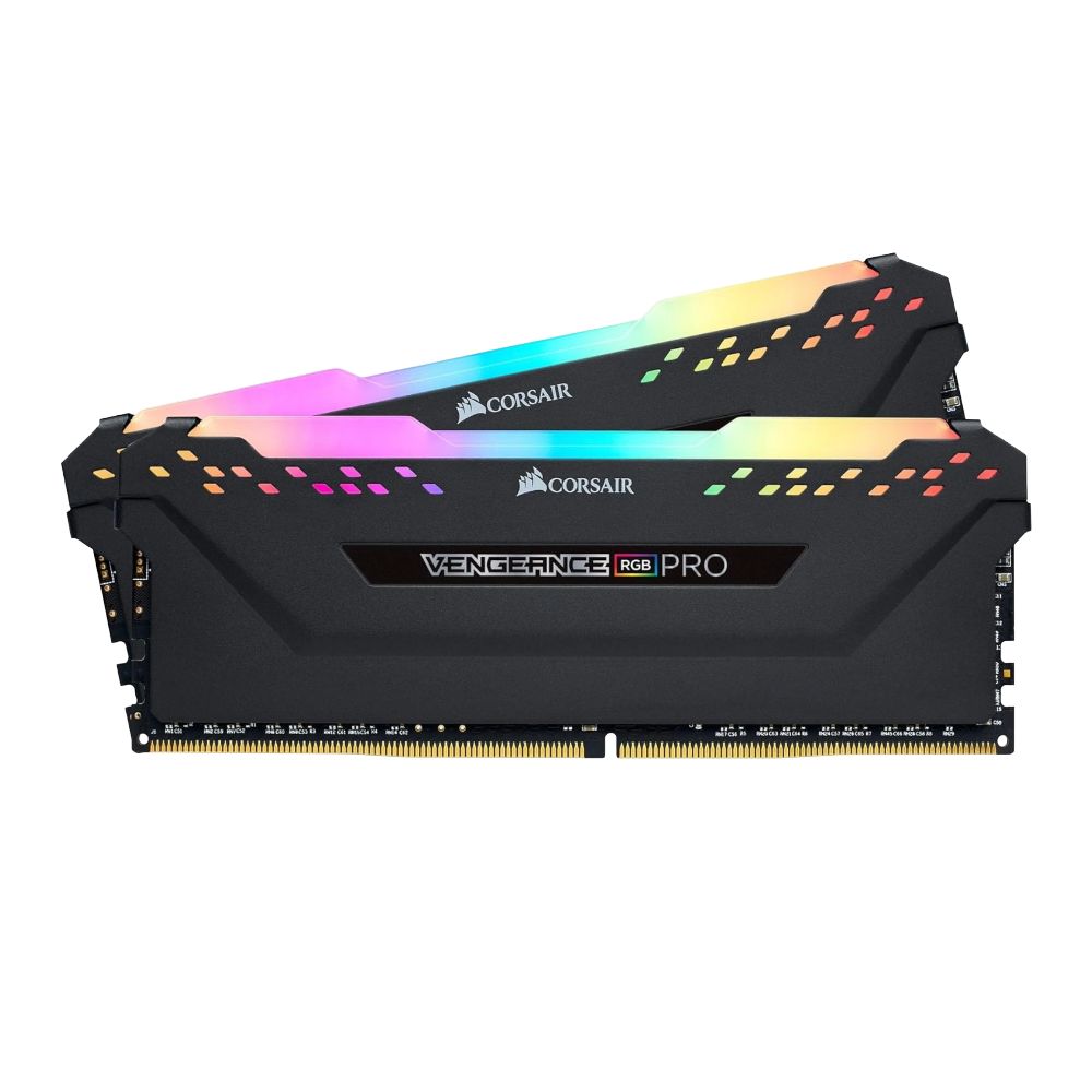 Corsair Vengeance RGB Pro SL 16GB (2x8GB) DDR4 3600MHz CL18 Black Desktop Memory RAM Kit | رامات دسكتوب 1 Corsair Vengeance RGB Pro SL 16GB (2x8GB) DDR4 3600MHz CL18 Black Desktop Memory RAM Kit