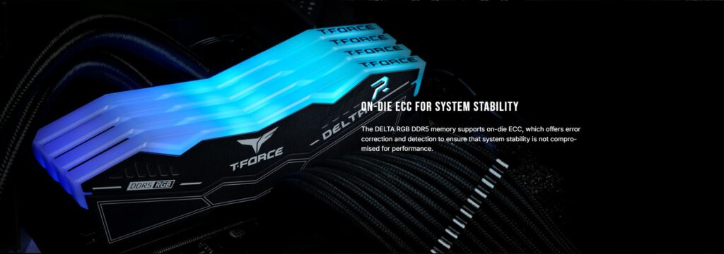 DELTA RGB DDR5 Desktop Memory White (1) DELTA RGB DDR5 Desktop Memory White 1 large