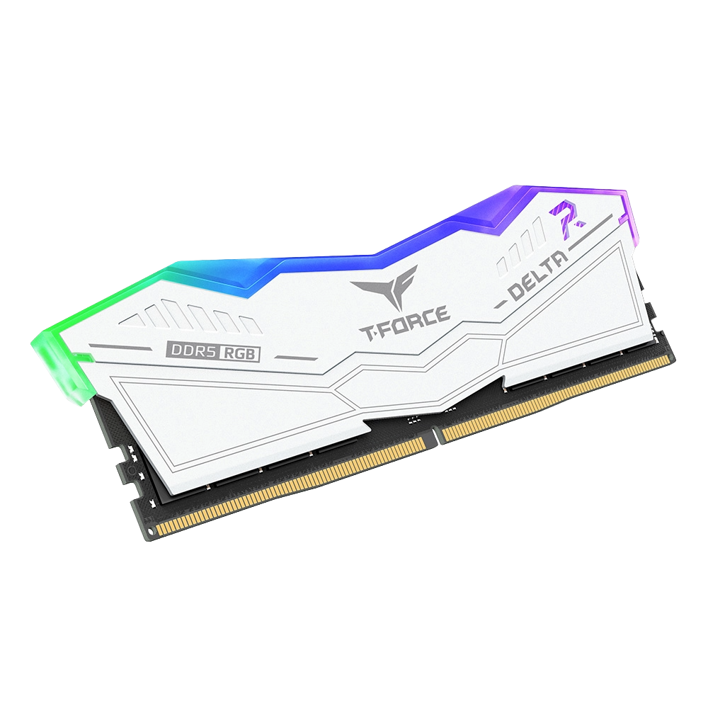 DELTA RGB DDR5 Desktop Memory White (3) DELTA RGB DDR5 Desktop Memory White (3)