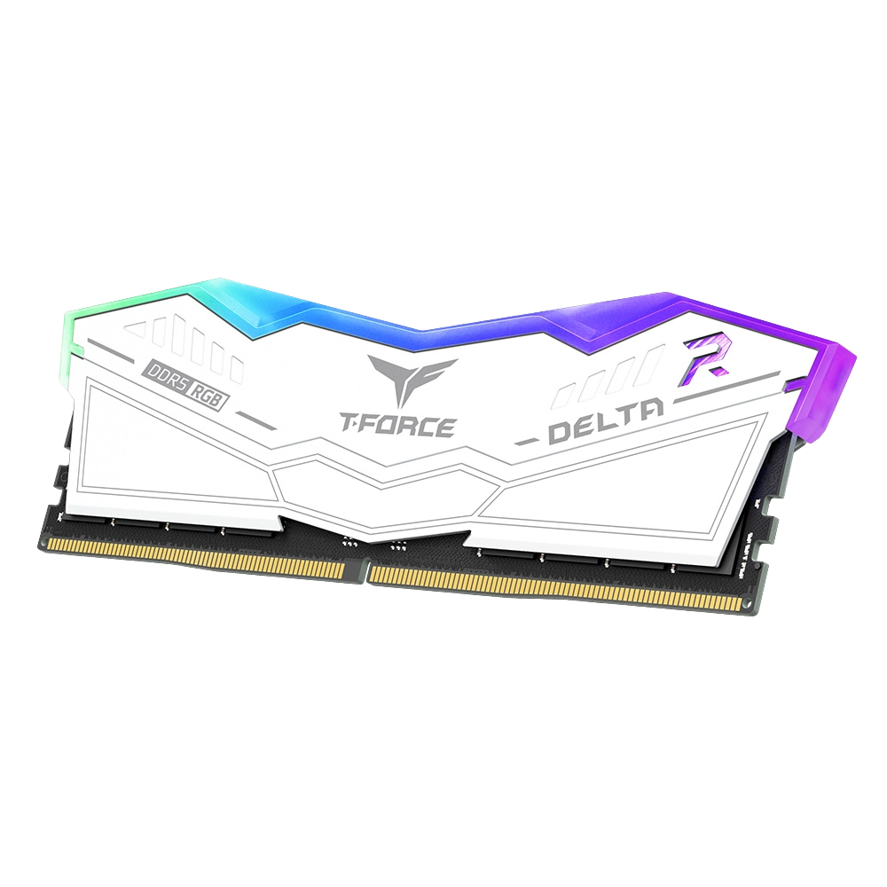 DELTA RGB DDR5 Desktop Memory White (4) DELTA RGB DDR5 Desktop Memory White (4)