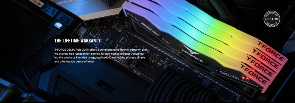 DELTA RGB DDR5 Desktop Memory White (5) DELTA RGB DDR5 Desktop Memory White 5 large
