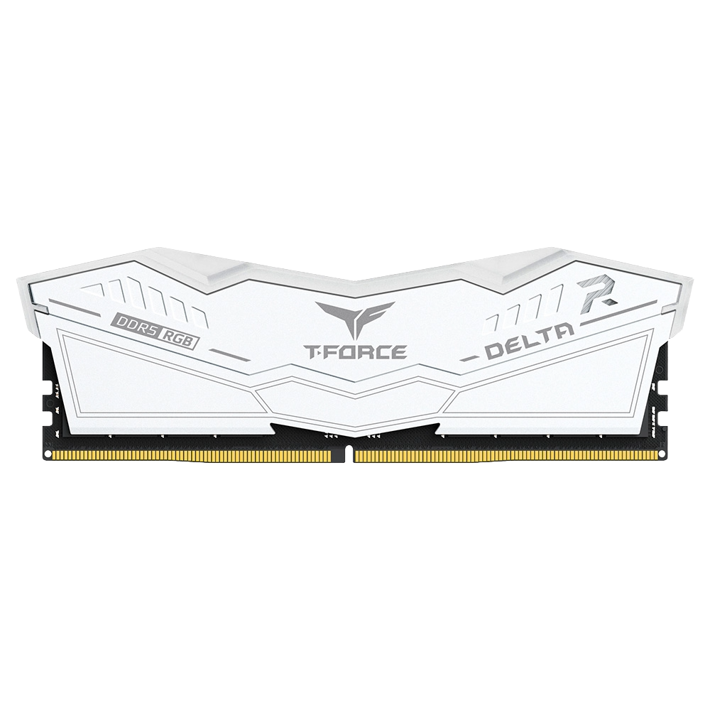 DELTA RGB DDR5 Desktop Memory White (5) DELTA RGB DDR5 Desktop Memory White (5)