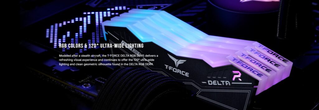 DELTA RGB DDR5 Desktop Memory White (7) DELTA RGB DDR5 Desktop Memory White 7 large
