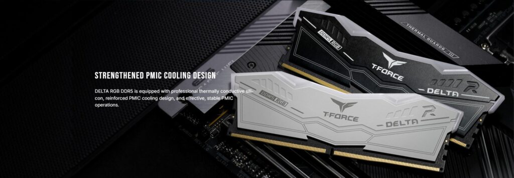 DELTA RGB DDR5 Desktop Memory White (9) DELTA RGB DDR5 Desktop Memory White 9 large