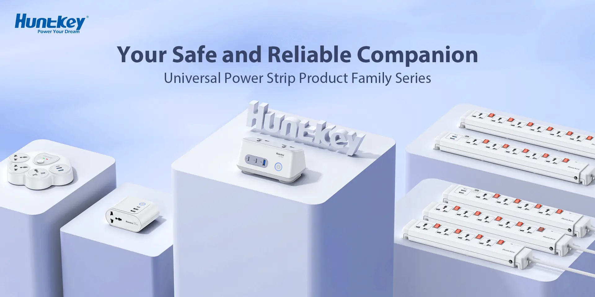 Huntkey PZC604 Power Strip 6PORT 5M (1) Huntkey PZC604 Power Strip 6PORT 5M 1