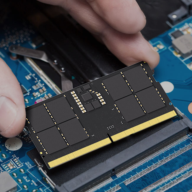 ذاكرة كمبيوتر محمول Lexar DDR5 سعة 16 جيجابايت SODIMM بسرعة 5600 ميجاهرتز (صورة 5.png 1)