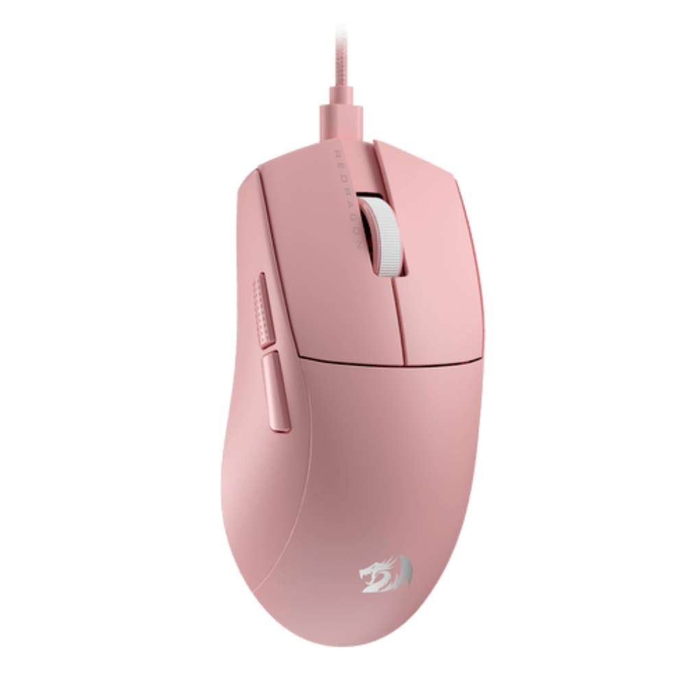 Redragon M724 Pink 12400 DPI Gaming Mouse | ماوس ريدراكون 1 Redragon M724 Pink 12400 DPI Gaming Mouse