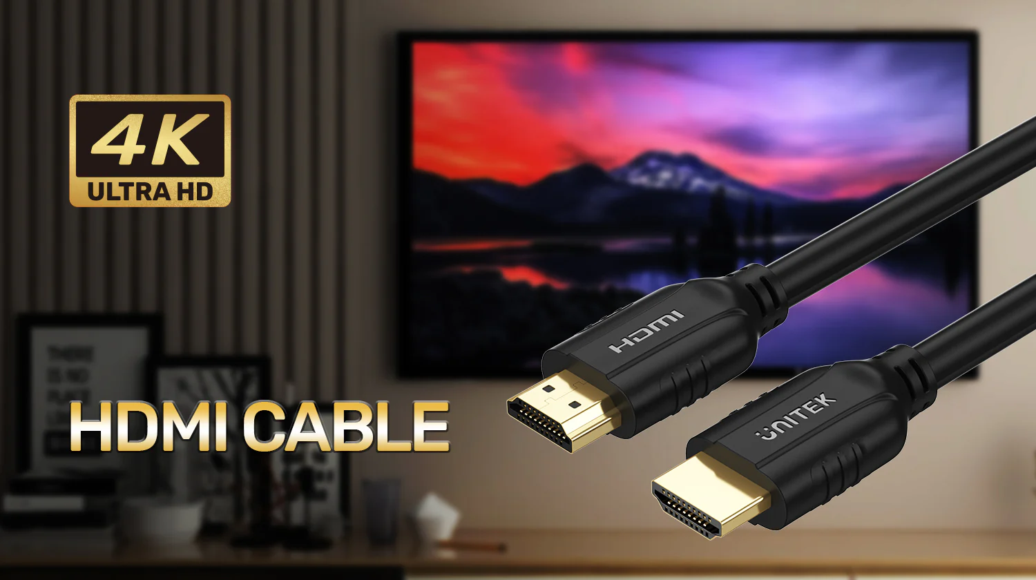 Unitek HDMI Cable 2.0 4K 60Hz 5M (1) Unitek HDMI Cable 2.0 4K 60Hz 5M 1