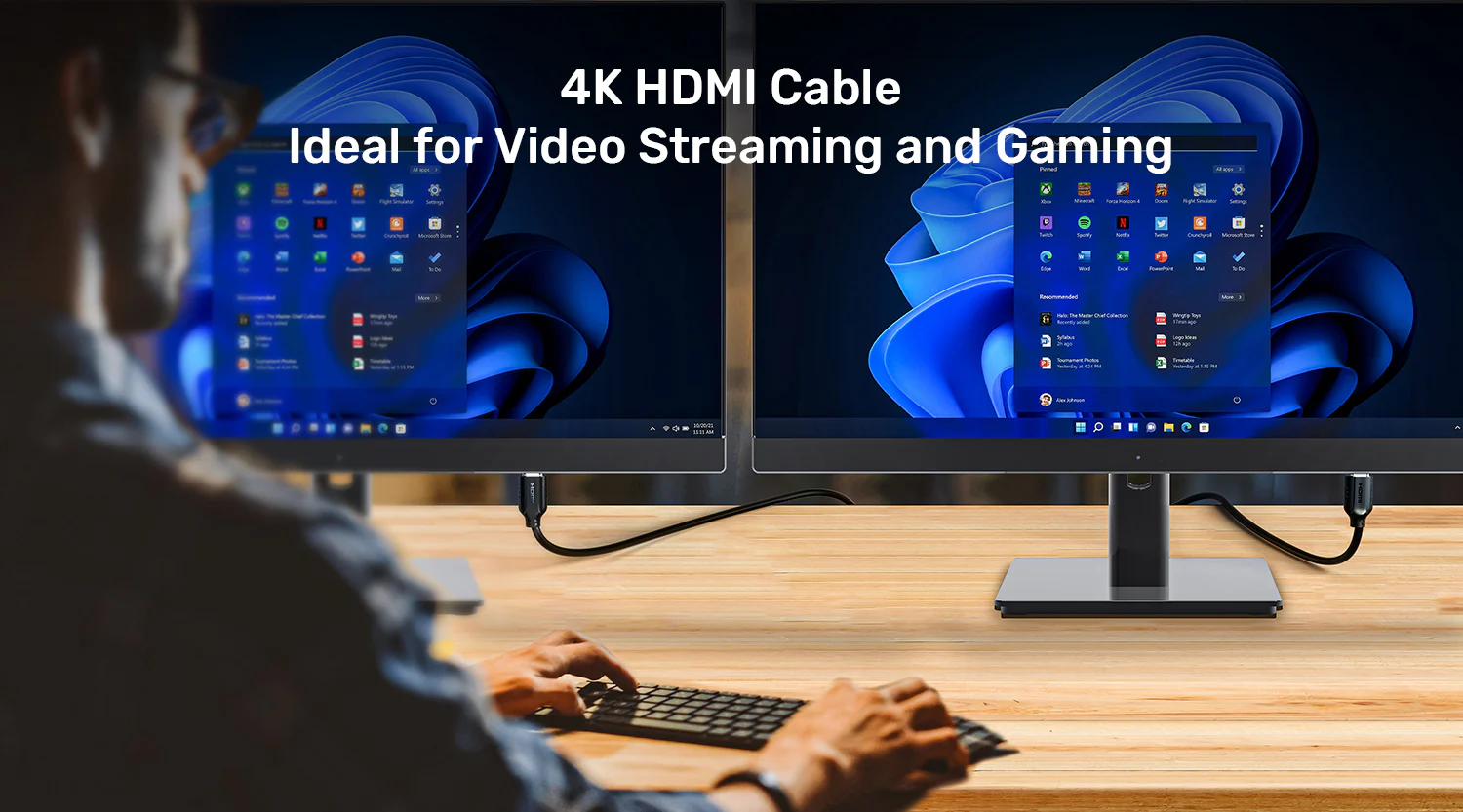Unitek HDMI Cable 2.0 4K 60Hz 5M (4) Unitek HDMI Cable 2.0 4K 60Hz 5M 4