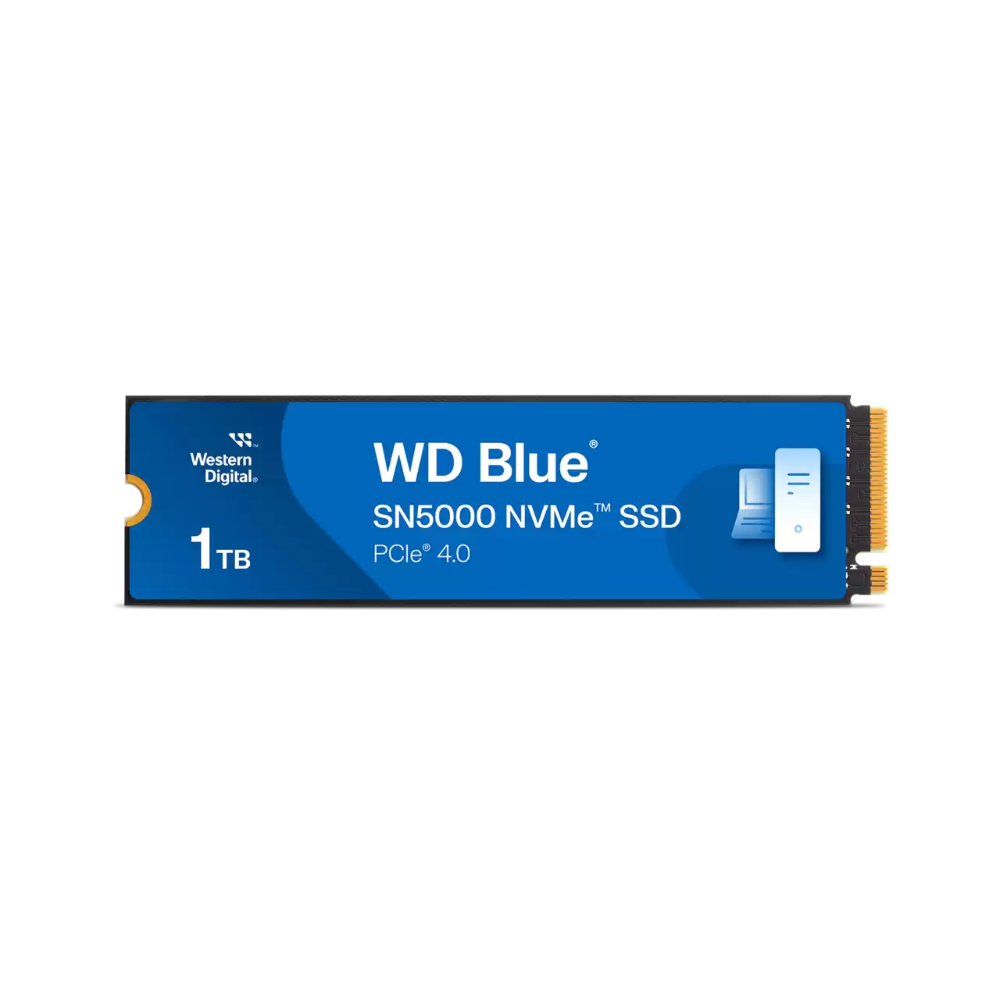 WD Blue SN5000 1TB NVMe PCIe Gen4 M.2 SSD
