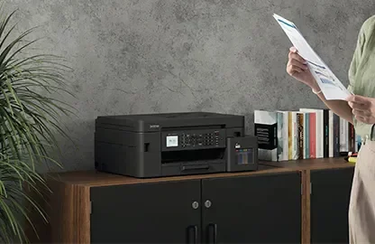 طابعة Brother MFC-T930DW بخزان حبر - طابعة لاسلكية متعددة الوظائف على الوجهين