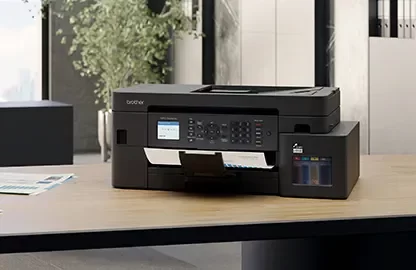طابعة Brother MFC-T930DW بخزان حبر - طابعة لاسلكية متعددة الوظائف على الوجهين