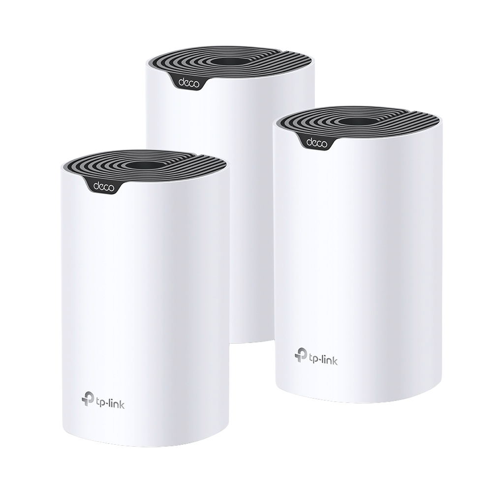ROUTER TP-LINK DECO S7 3PES AC 1900 - راوتر تي بي لنك 3 TP-Link Deco S7 AC1900 Mesh Wi-Fi System (3-Pack) — Dual-Band Gigabit