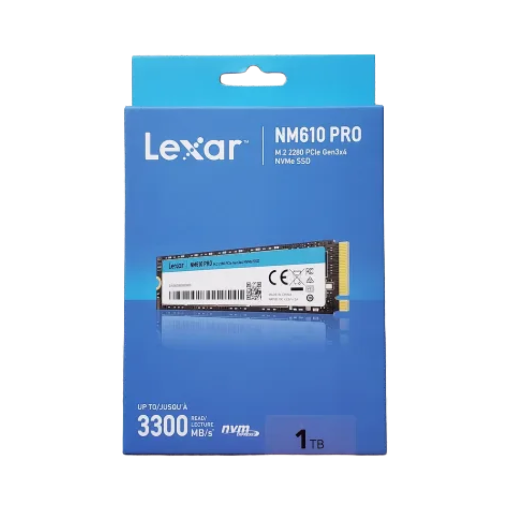 Lexar NM610PRO 1TB Gen3 NVMe SSD Lexar NM610PRO 1TB Gen3 NVMe M.2 2280 SSD