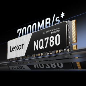 Lexar® NQ780 M.2 2280 PCIe Gen 4×4 NVMe SSD (6) Lexar® NQ780 M.2 2280 PCIe Gen 4x4 NVMe SSD high-speed storage