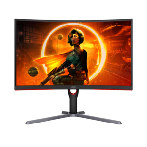 AOC CQ27G3S 27 Inch QHD VA Curved Gaming Monitor 165Hz 1ms