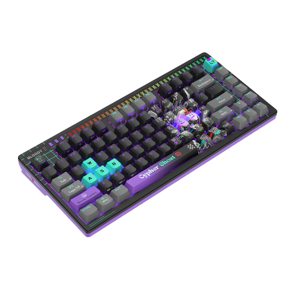 Bloody AT75 Alpha Optical Switch Keyboard | كيبورد بلودي ميكانيكي 2 Bloody AT75 Alpha Optical Switch Keyboard | كيبورد بلودي ميكانيكي - Image 2