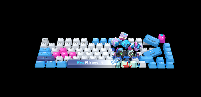 Bloody AT75 Nyx Mirage Alpha Keyboard 6