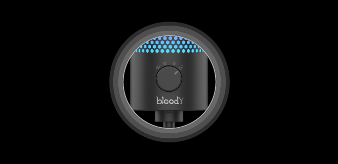 Bloody GM50 Pro Black Mic (3) Bloody GM50 Pro Black Mic 3