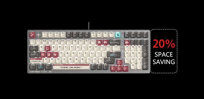 Bloody S98 Pixel Red BLMS Keyboard 3